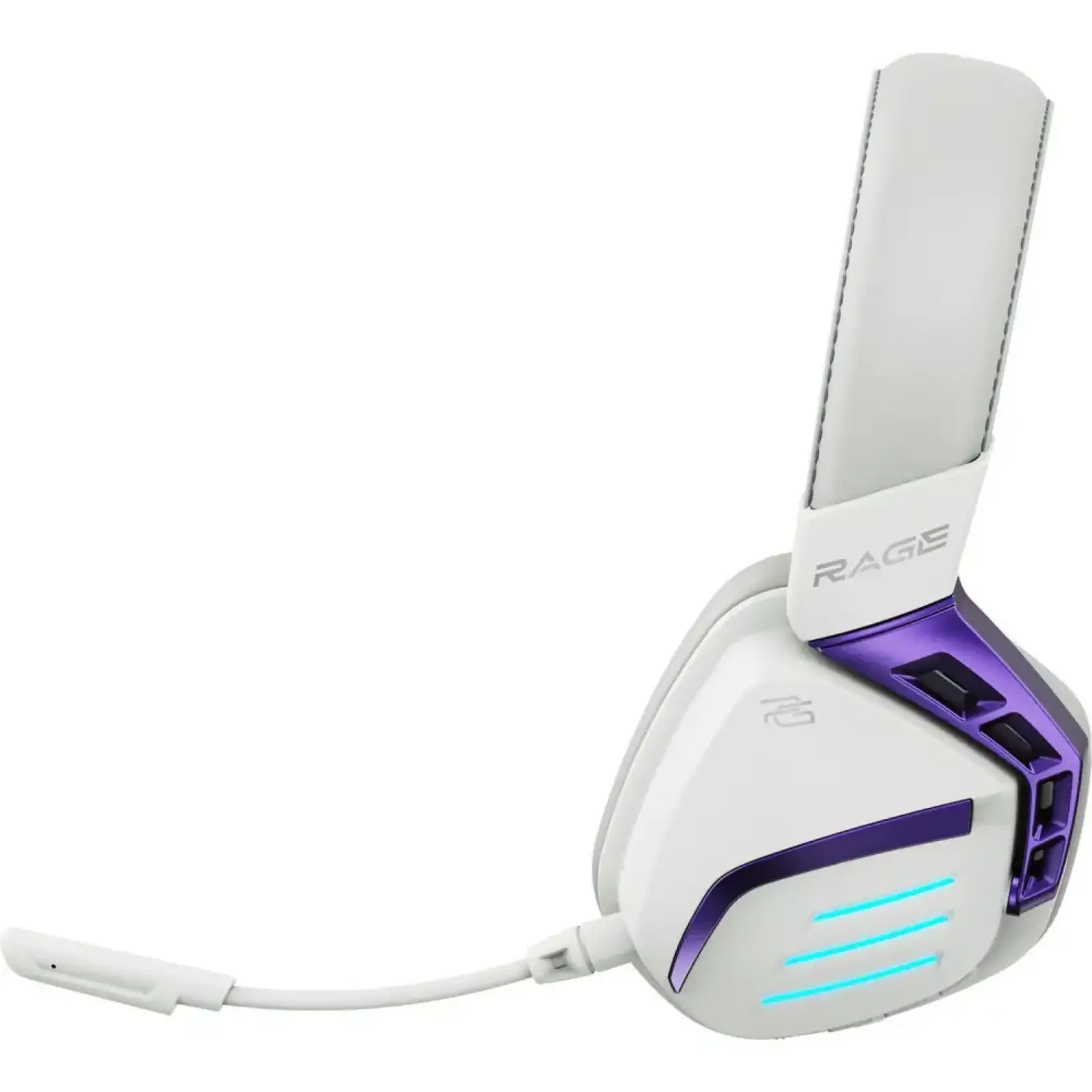 Бездротова ігрова гарнітура Proove Gaming Rage (APP) white/purple