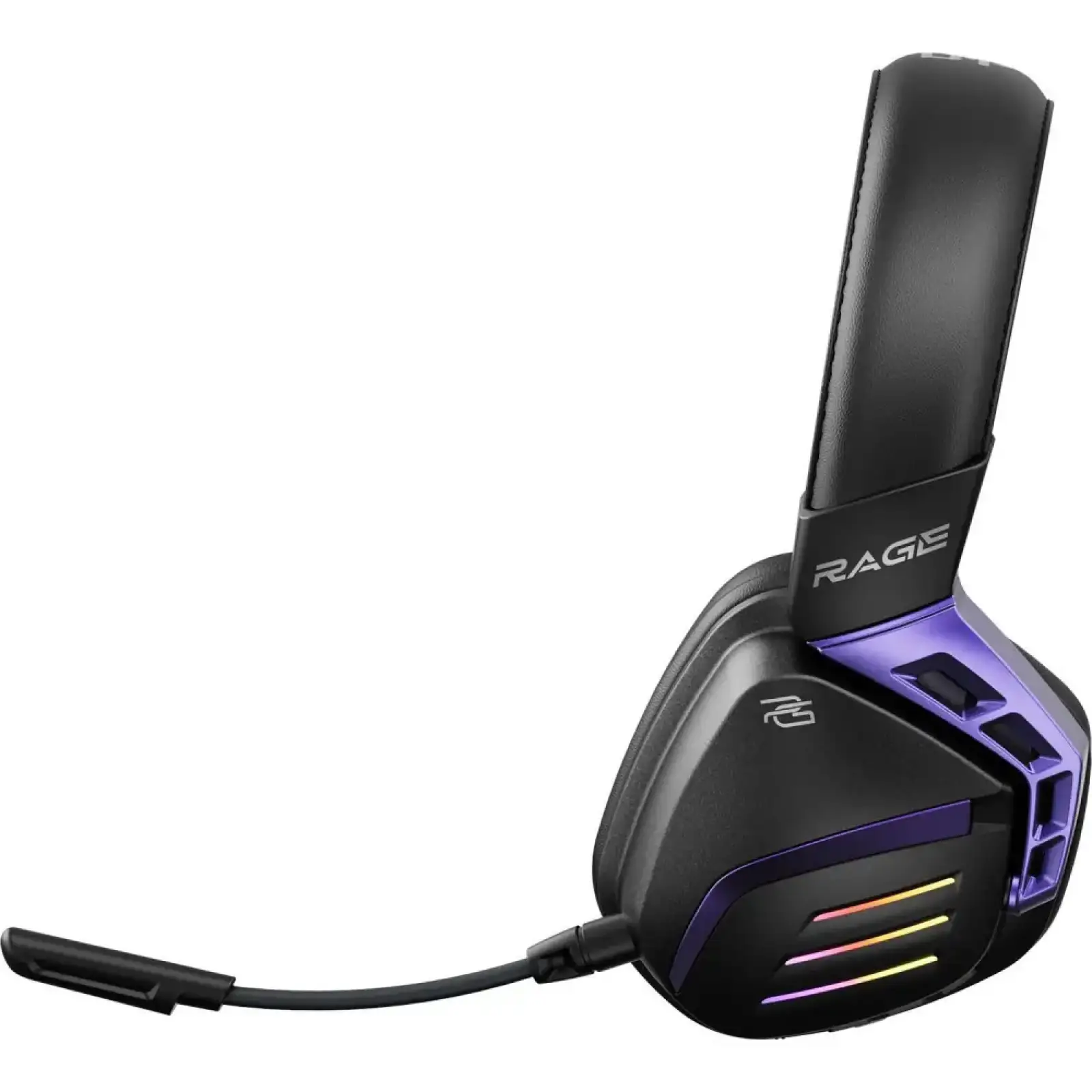 Бездротова ігрова гарнітура Proove Gaming Rage (APP) black/purple