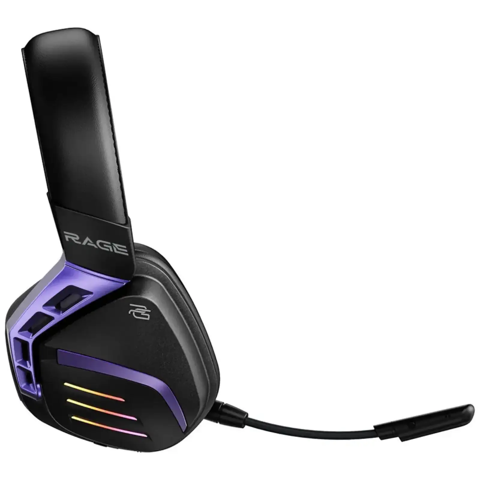 Бездротова ігрова гарнітура Proove Gaming Rage (APP) black/purple