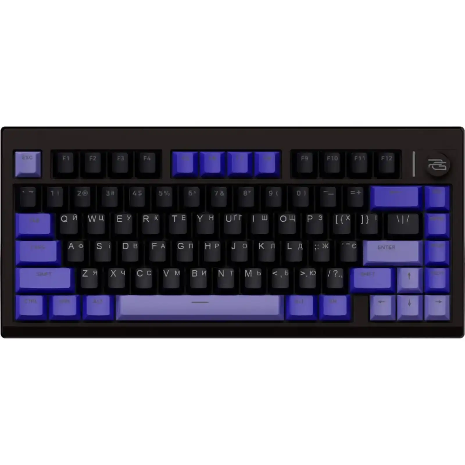 Бездротова клавіатура Proove Gaming Raster White/Purple