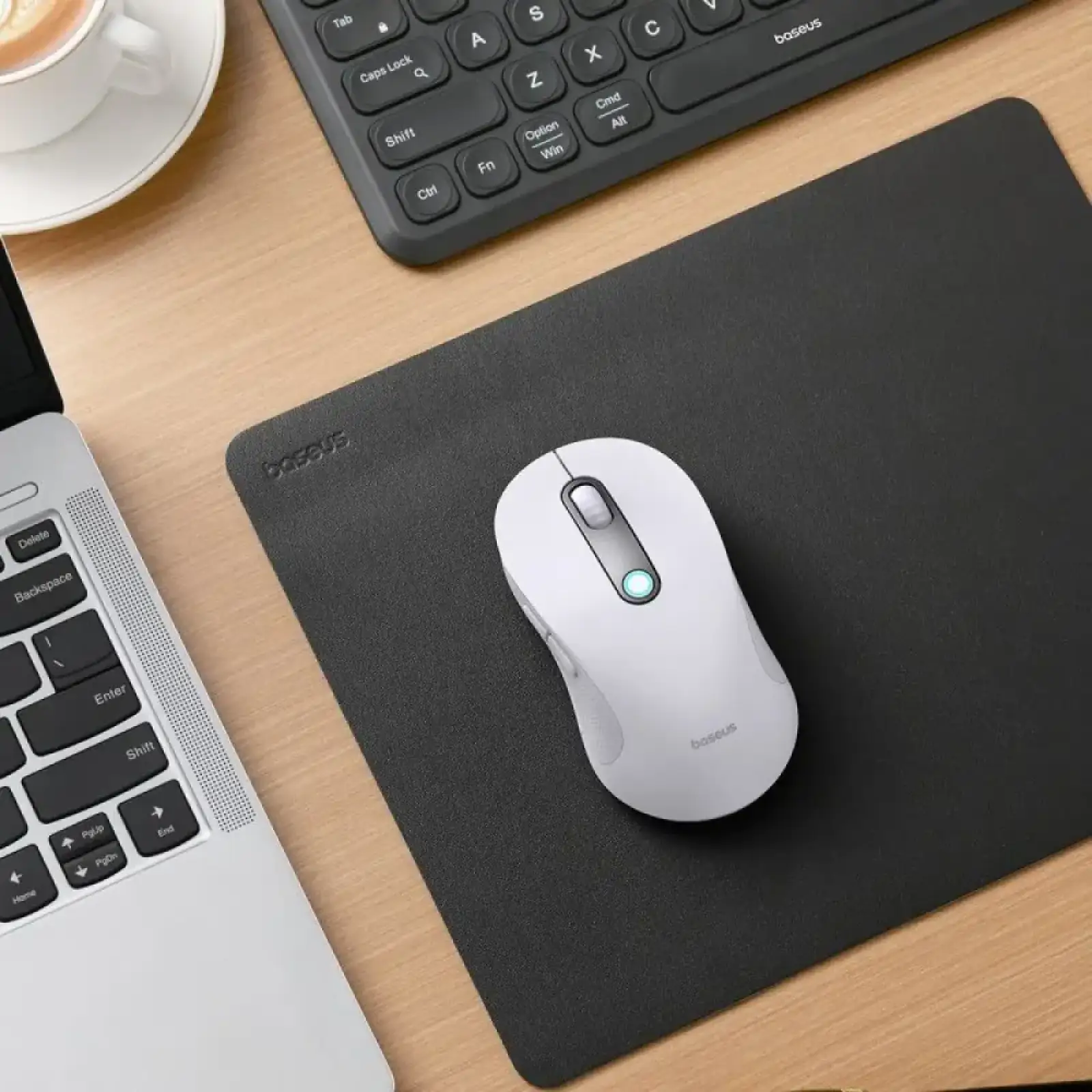 Бездротова Комп'ютерна Миша Baseus F02 Ergonomic Wireless Mouse (without Battery) Black