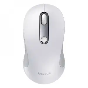 Бездротова Комп'ютерна Миша Baseus F02 Ergonomic Wireless Mouse (without Battery) White