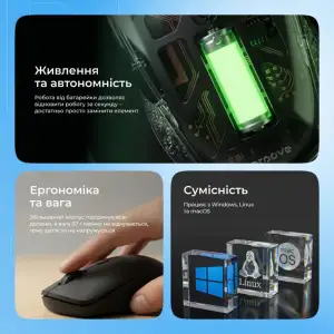 Бездротова миша Proove Sweeper White