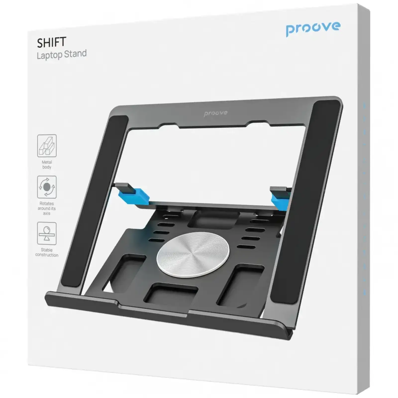 Подставка для ноутбука Proove Shift silver