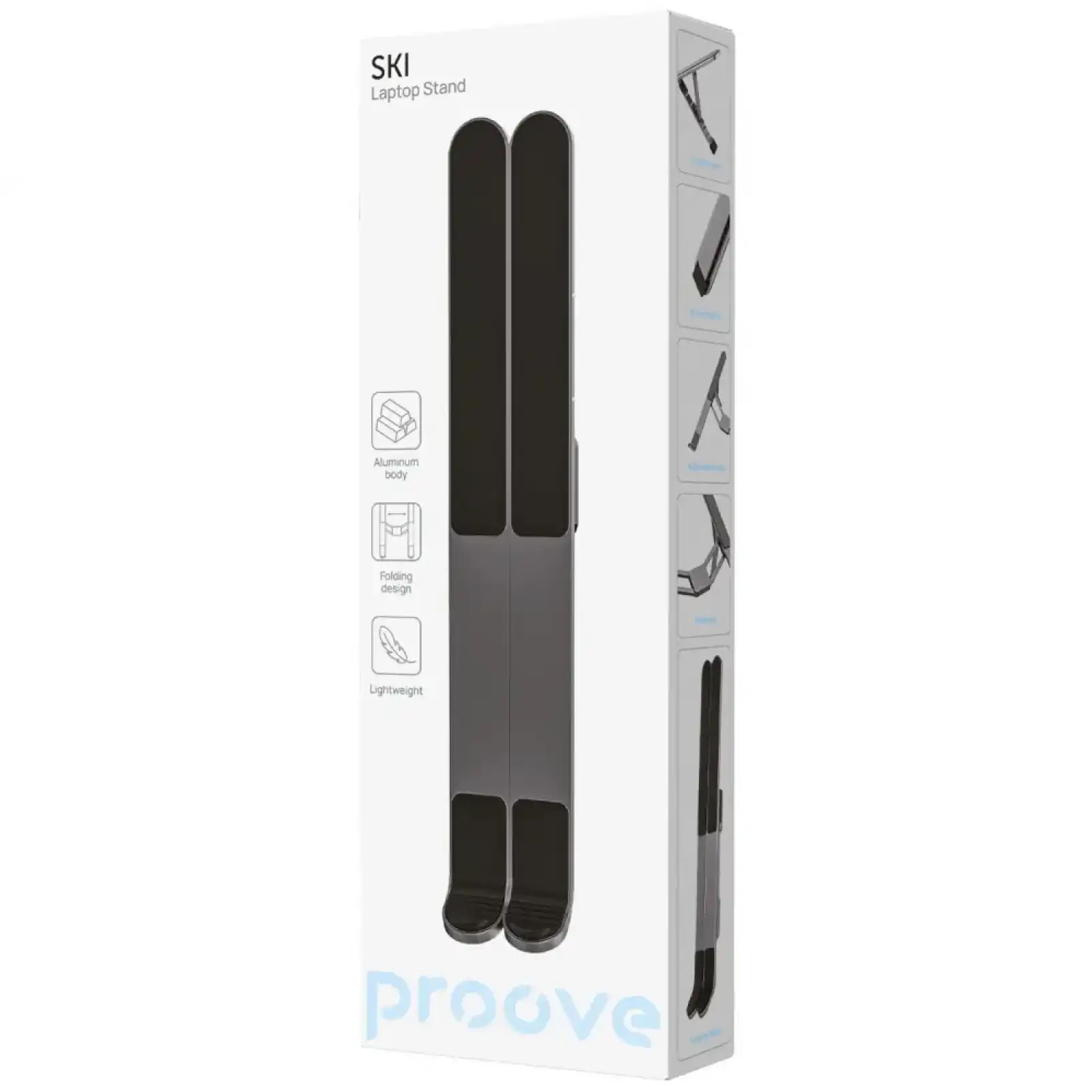 Подставка для ноутбука Proove Ski silver