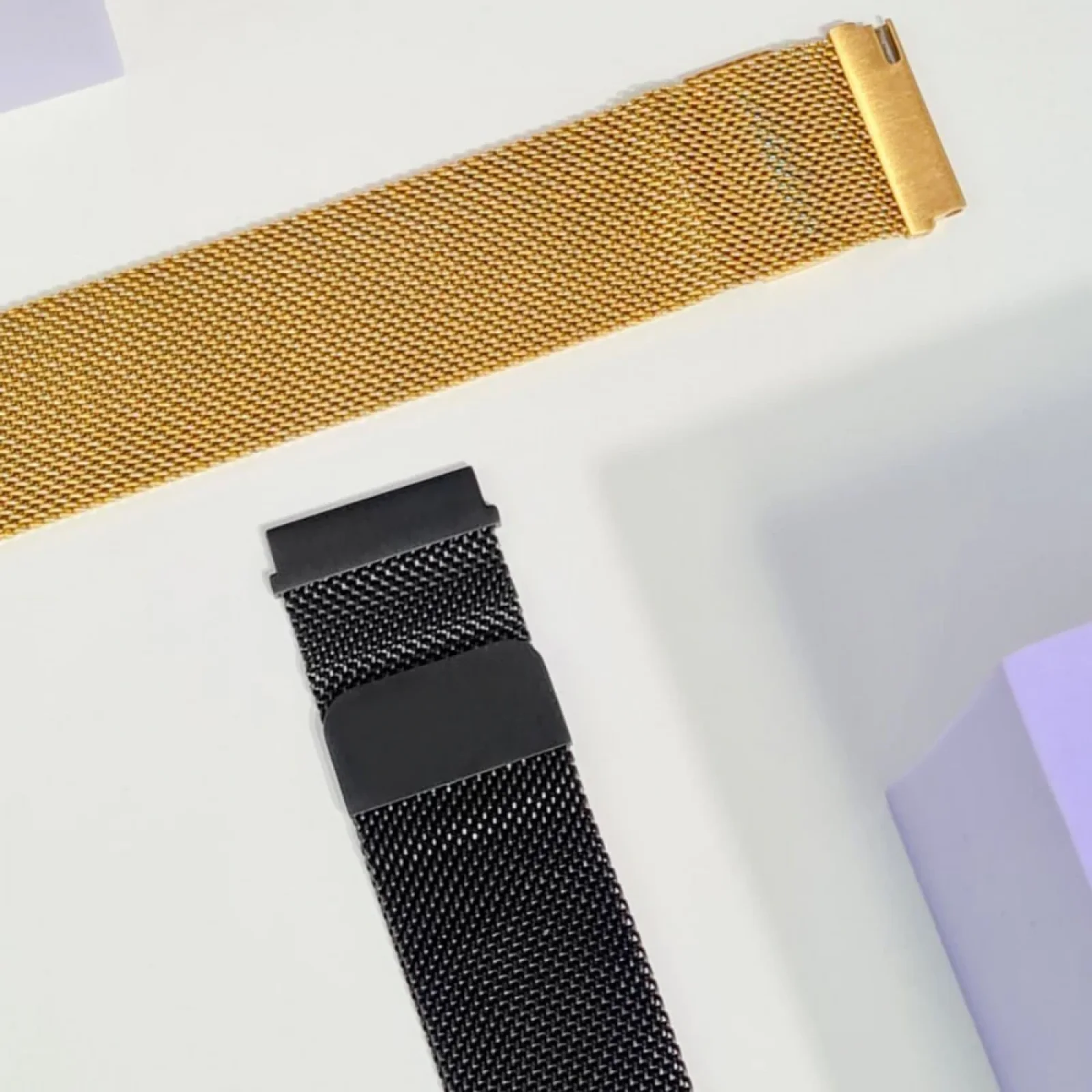 Ремінець Xiaomi Amazfit/Samsung Milanese Loop 20 mm Gold