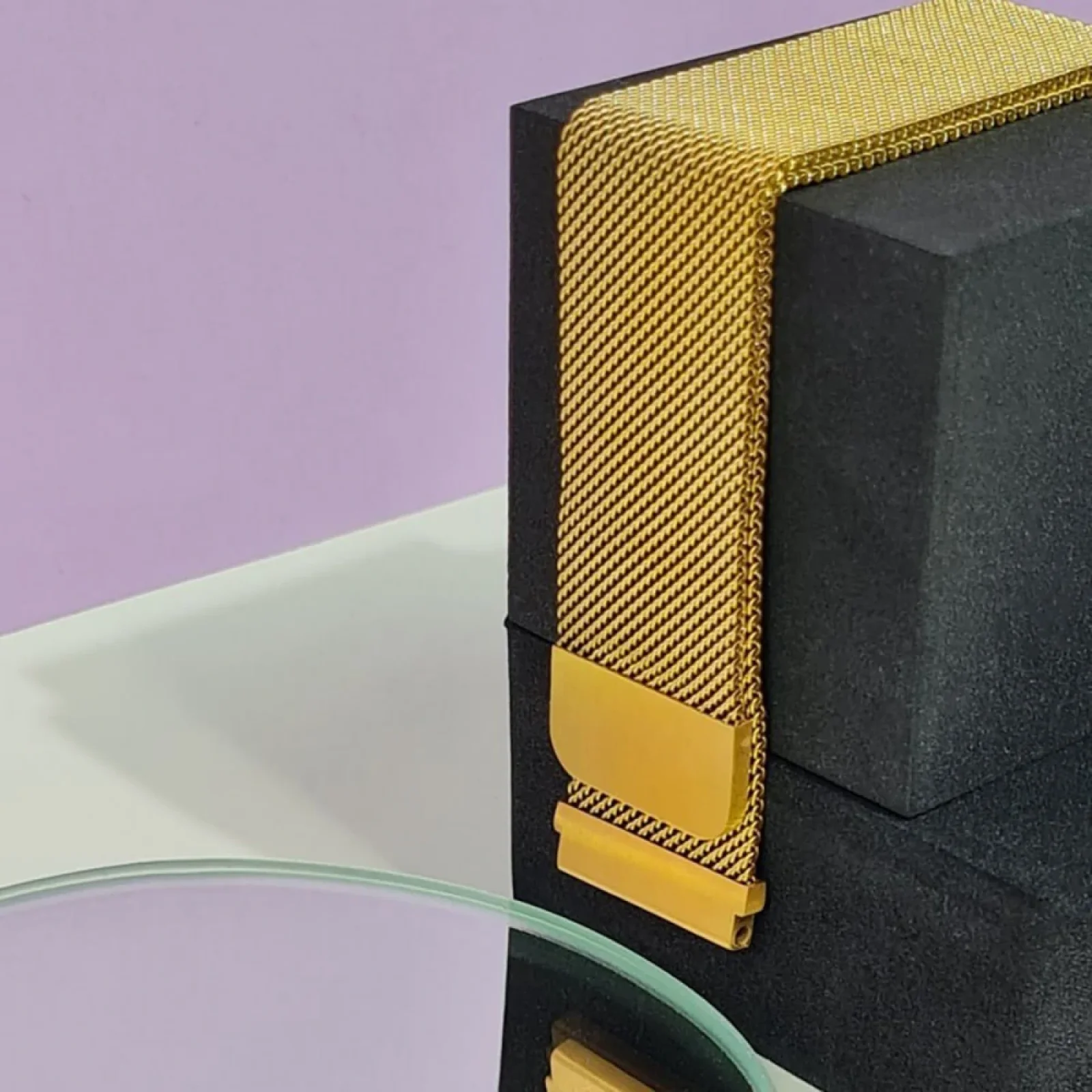 Ремінець Xiaomi Amazfit/Samsung Milanese Loop 20 mm Gold