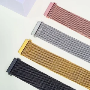 Ремінець Xiaomi Amazfit/Samsung Milanese Loop 22 mm Gold