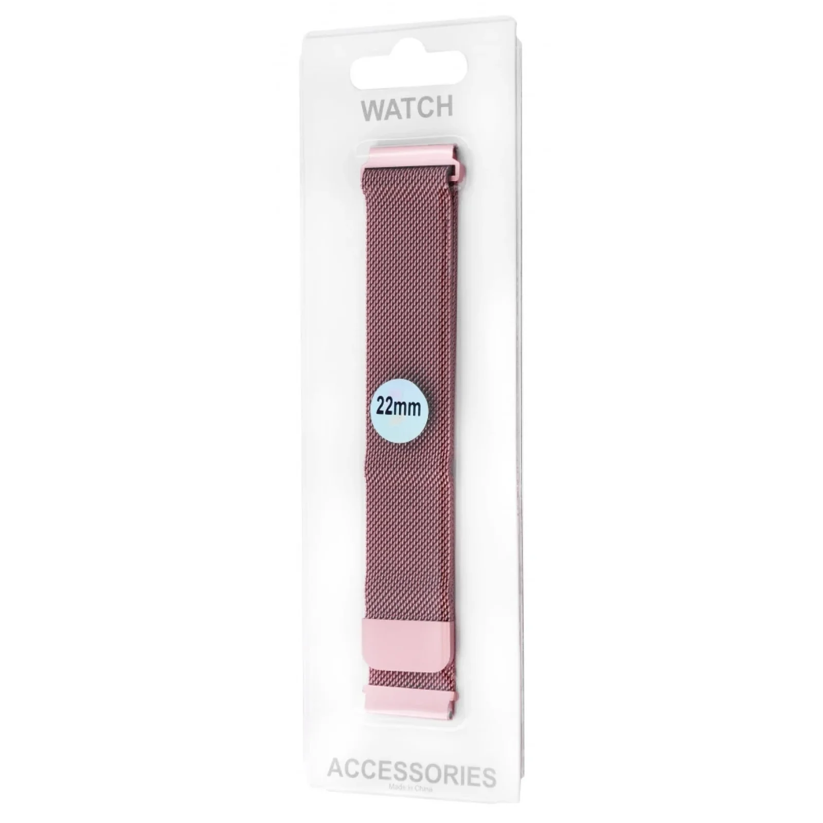 Ремінець Xiaomi Amazfit/Samsung Milanese Loop 22 mm Rose Gold