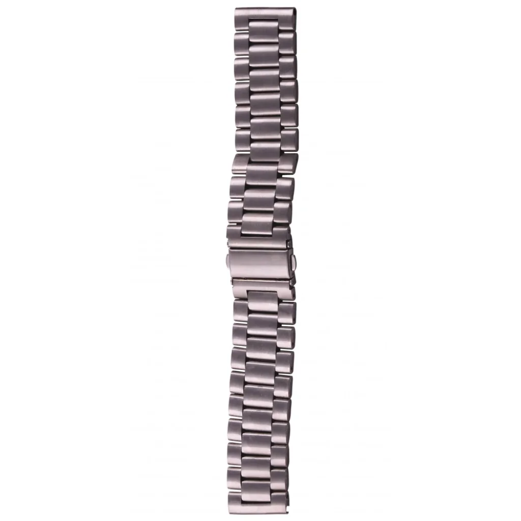 Ремінець універсальний Stainless Steel 20 mm Silver