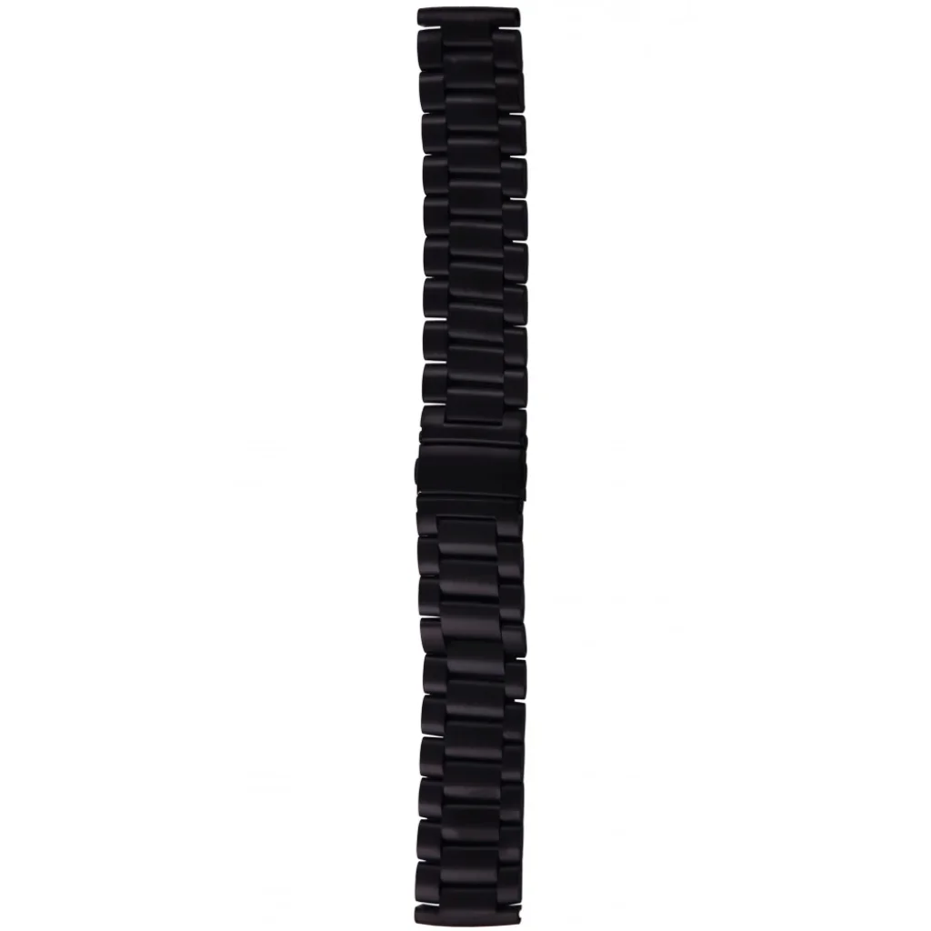 Ремінець універсальний Stainless Steel 22 mm Black