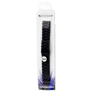Ремінець універсальний Stainless Steel 22 mm Black