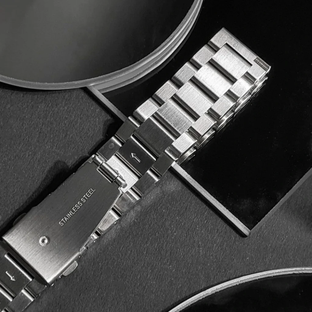 Ремінець універсальний Stainless Steel 22 mm Black
