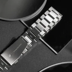 Ремінець універсальний Stainless Steel 22 mm Silver