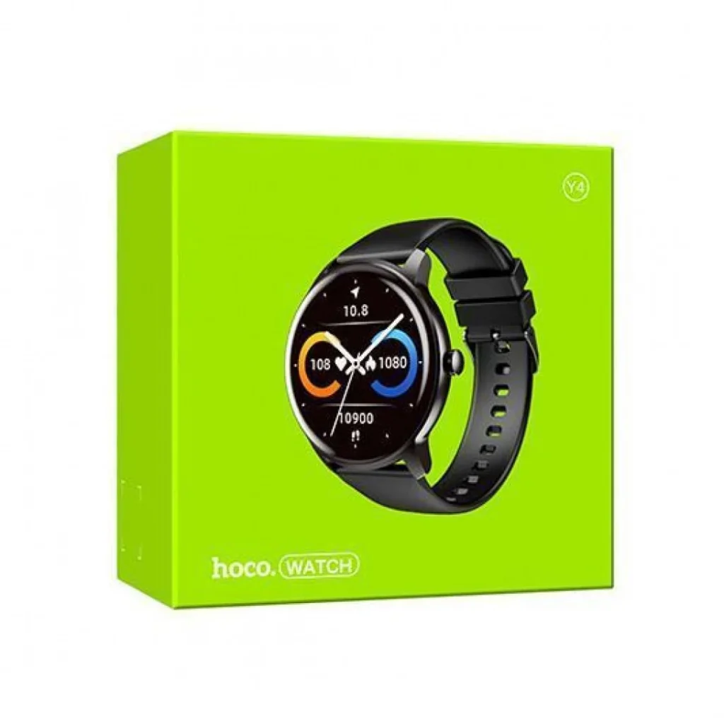 Смарт-годинник Hoco Y4 Black