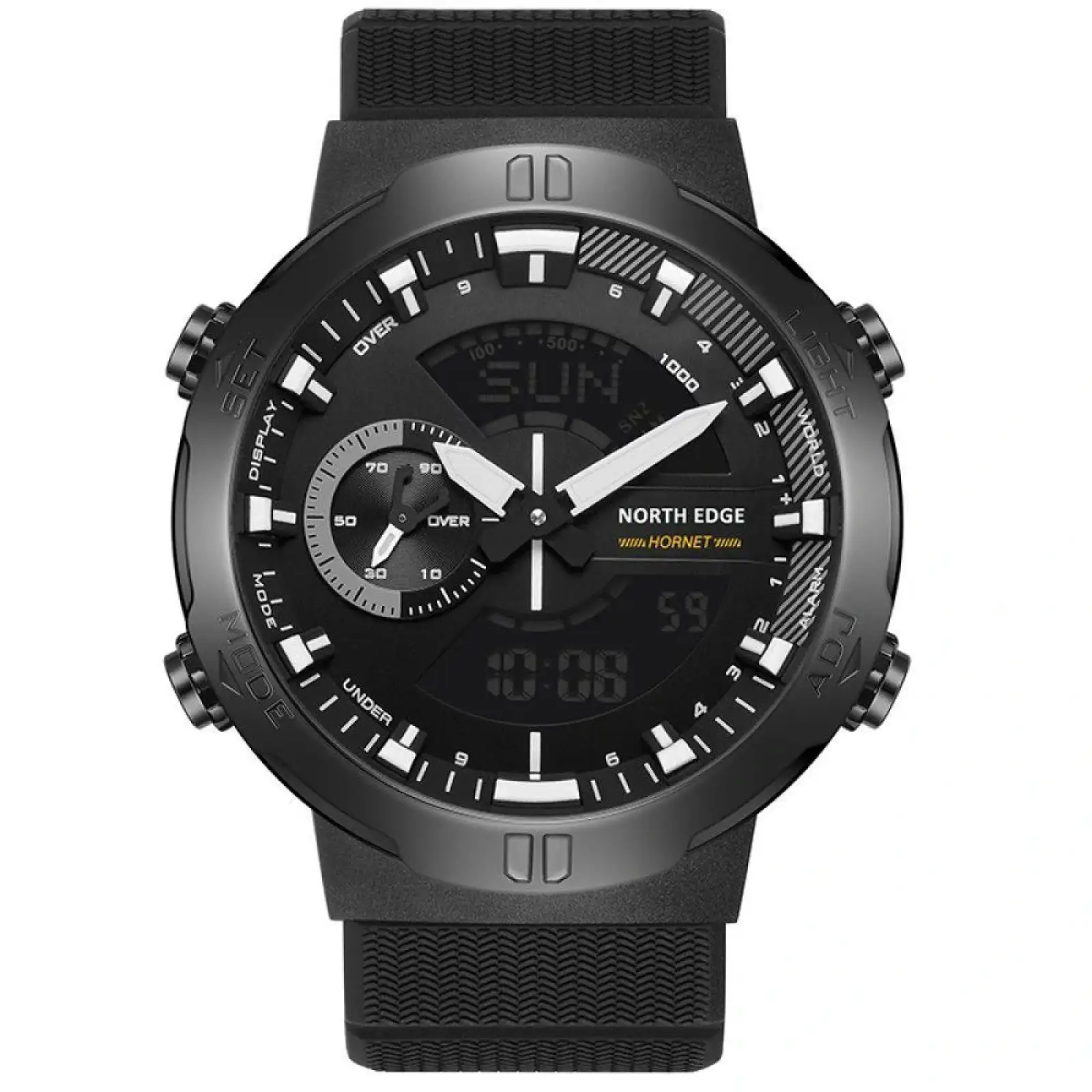 Цифровий годинник NORTH EDGE HORNET Black