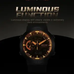 Цифровий годинник NORTH EDGE HORNET Black