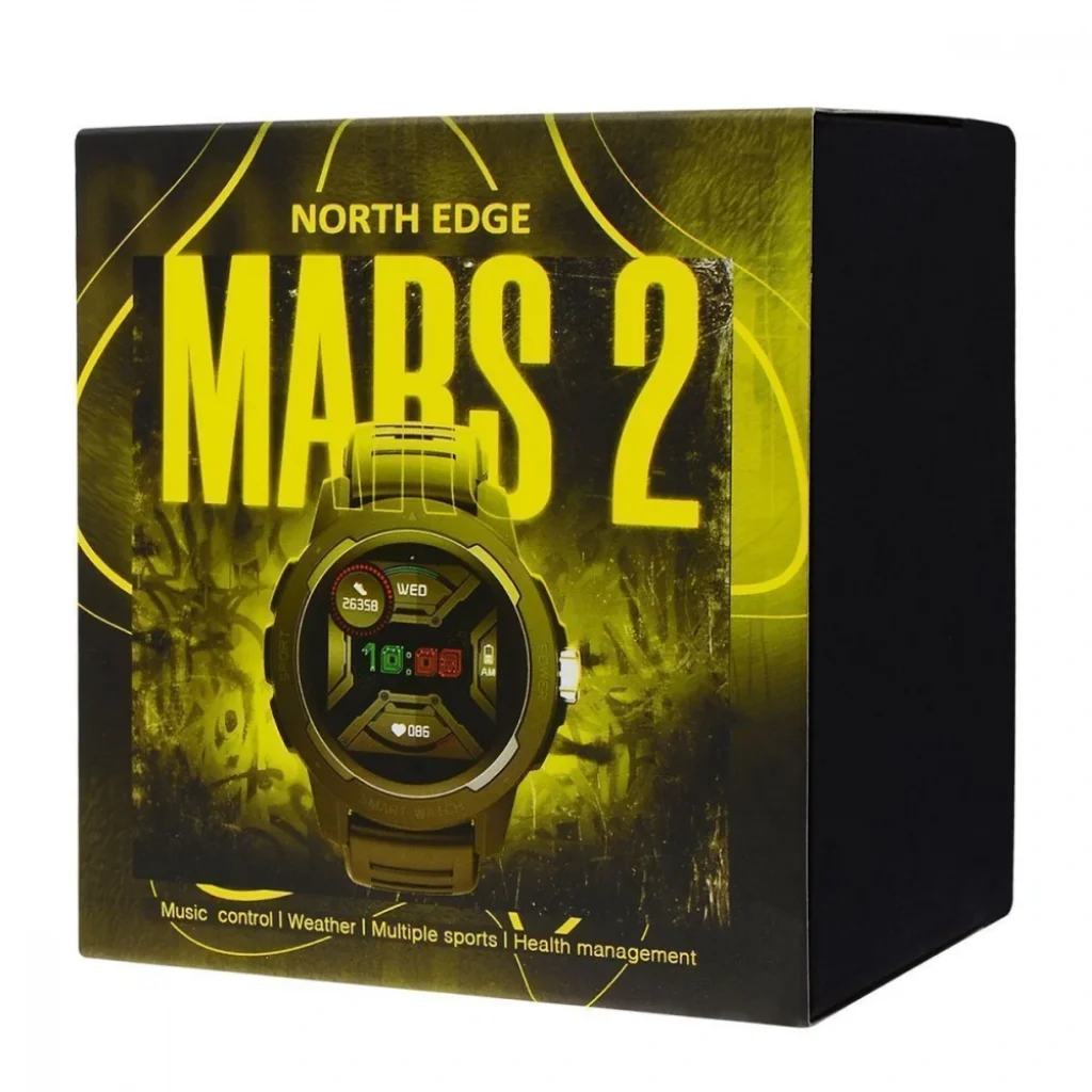 Смарт-часы NORTH EDGE Mars 2 Black