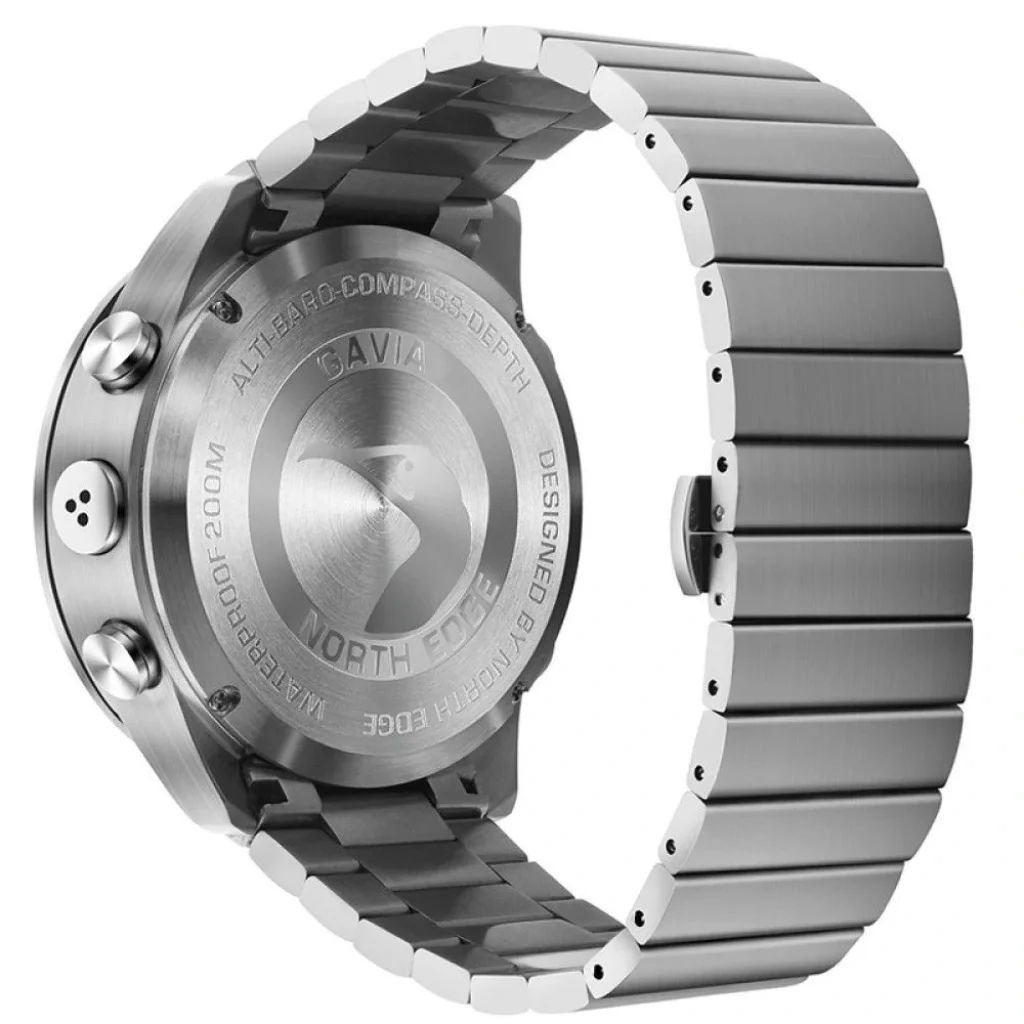 Цифровий годинник NORTH EDGE Gavia Silver