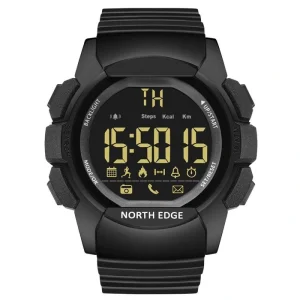 Цифровий годинник NORTH EDGE AK Black