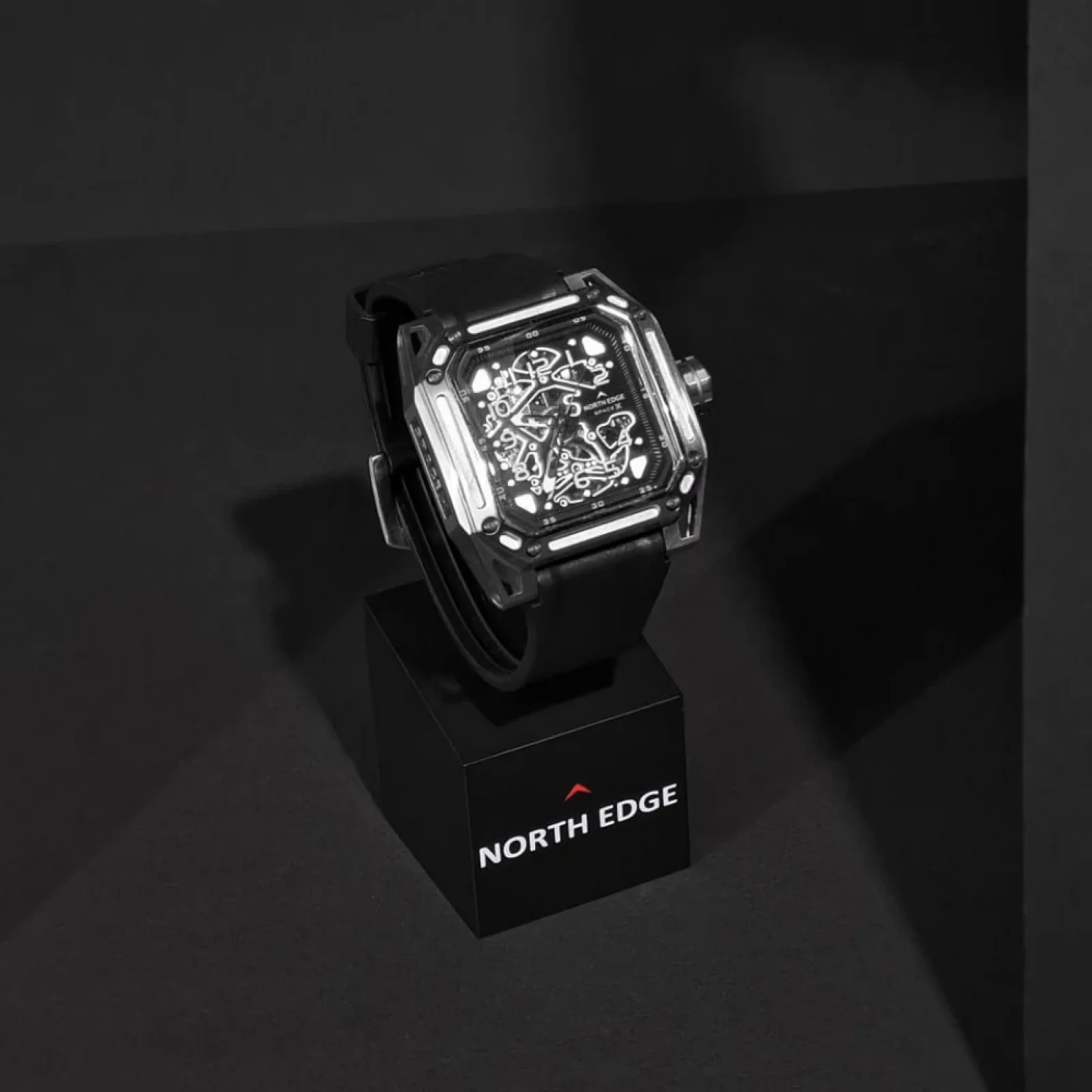 Механические часы NORTH EDGE SPACE X Silver