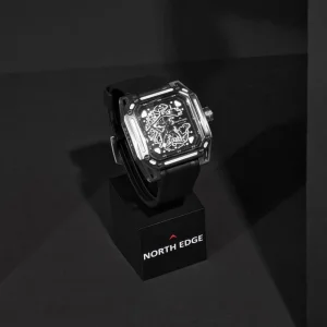 Механічний годинник NORTH EDGE SPACE X Silver