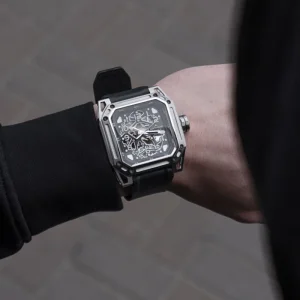 Механічний годинник NORTH EDGE SPACE X Silver