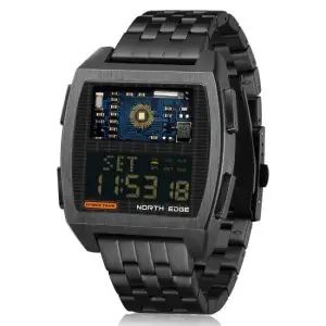 Цифровые часы NORTH EDGE Cyber Tank Black
