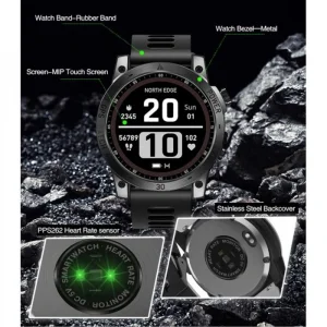 Смарт-часы NORTH EDGE Cross Fit 3 Black