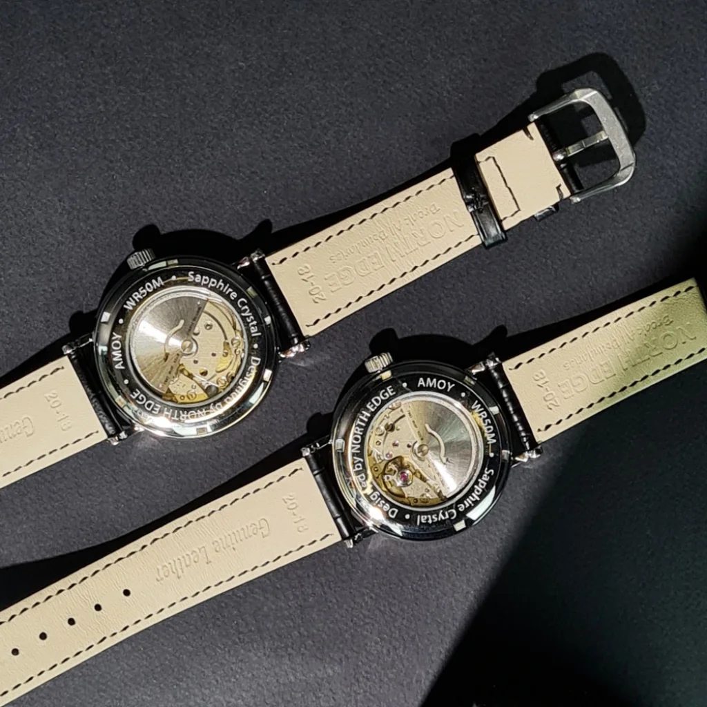Механічний годинник NORTH EDGE AMOY Silver
