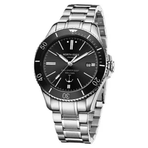 Механічний годинник NORTH EDGE ANCHOR Black