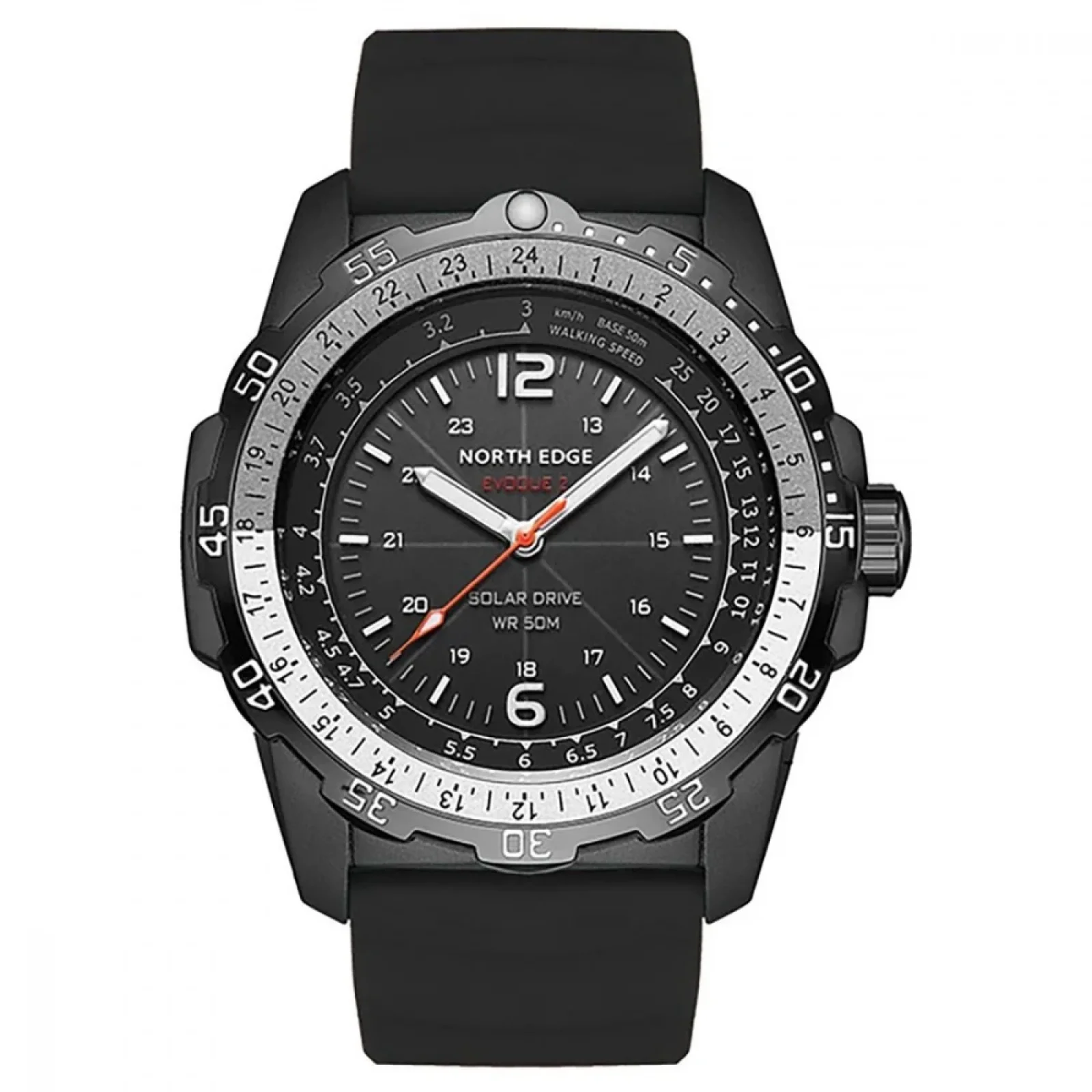 Цифровые часы NORTH EDGE EVOQUE 2 Black