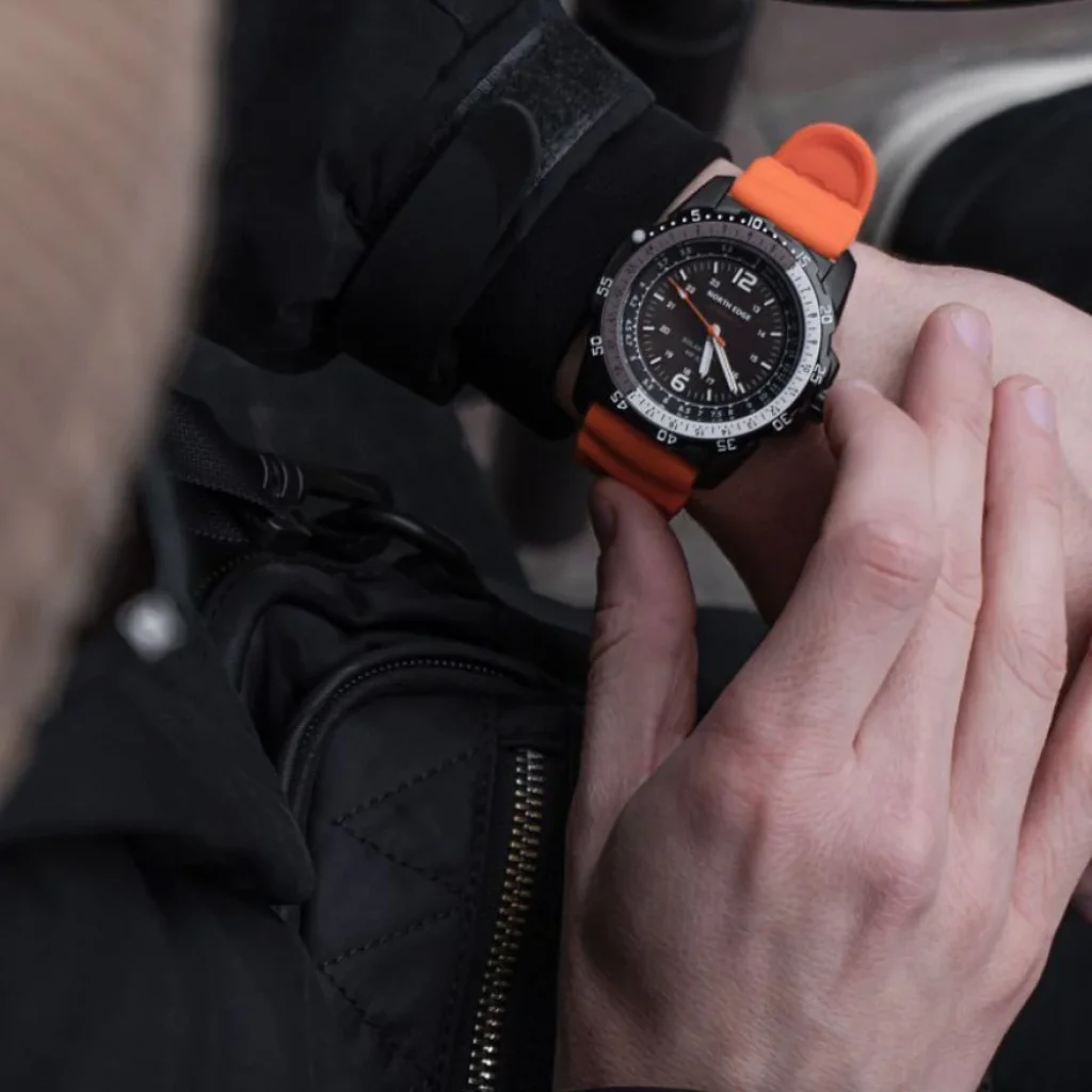 Цифровий годинник NORTH EDGE EVOQUE 2 Orange