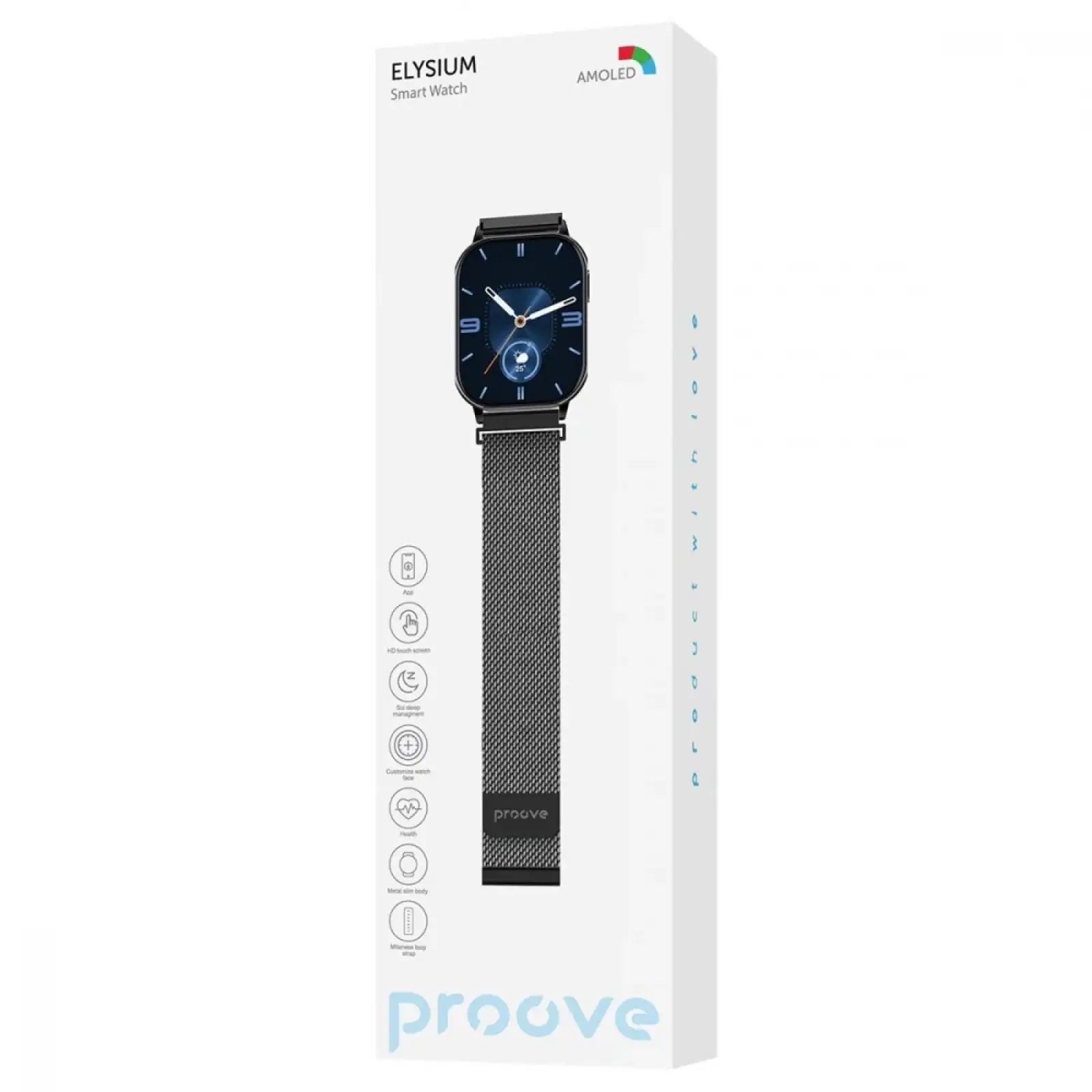 Смарт-годинник Proove Elysium Black, SWEL00000001