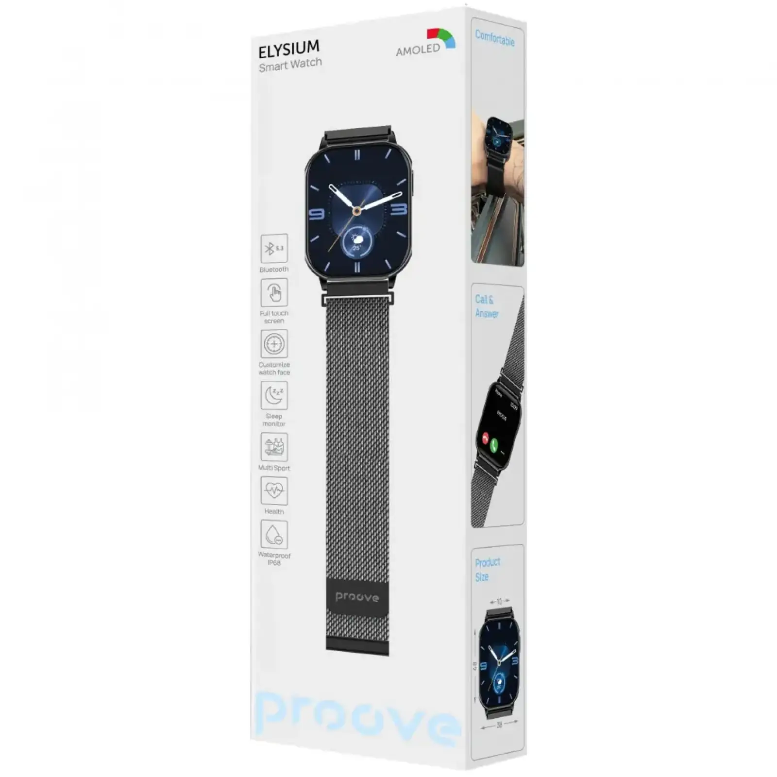 Смарт Часы Proove Elysium gold matte