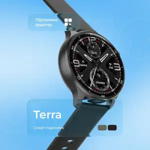 Смарт Годинник Proove Terra with GPS graphite