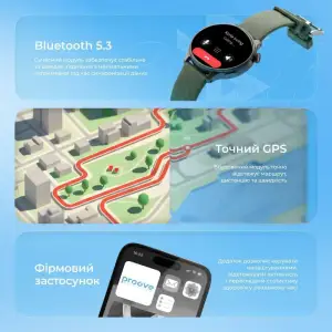 Смарт Годинник Proove Terra with GPS graphite