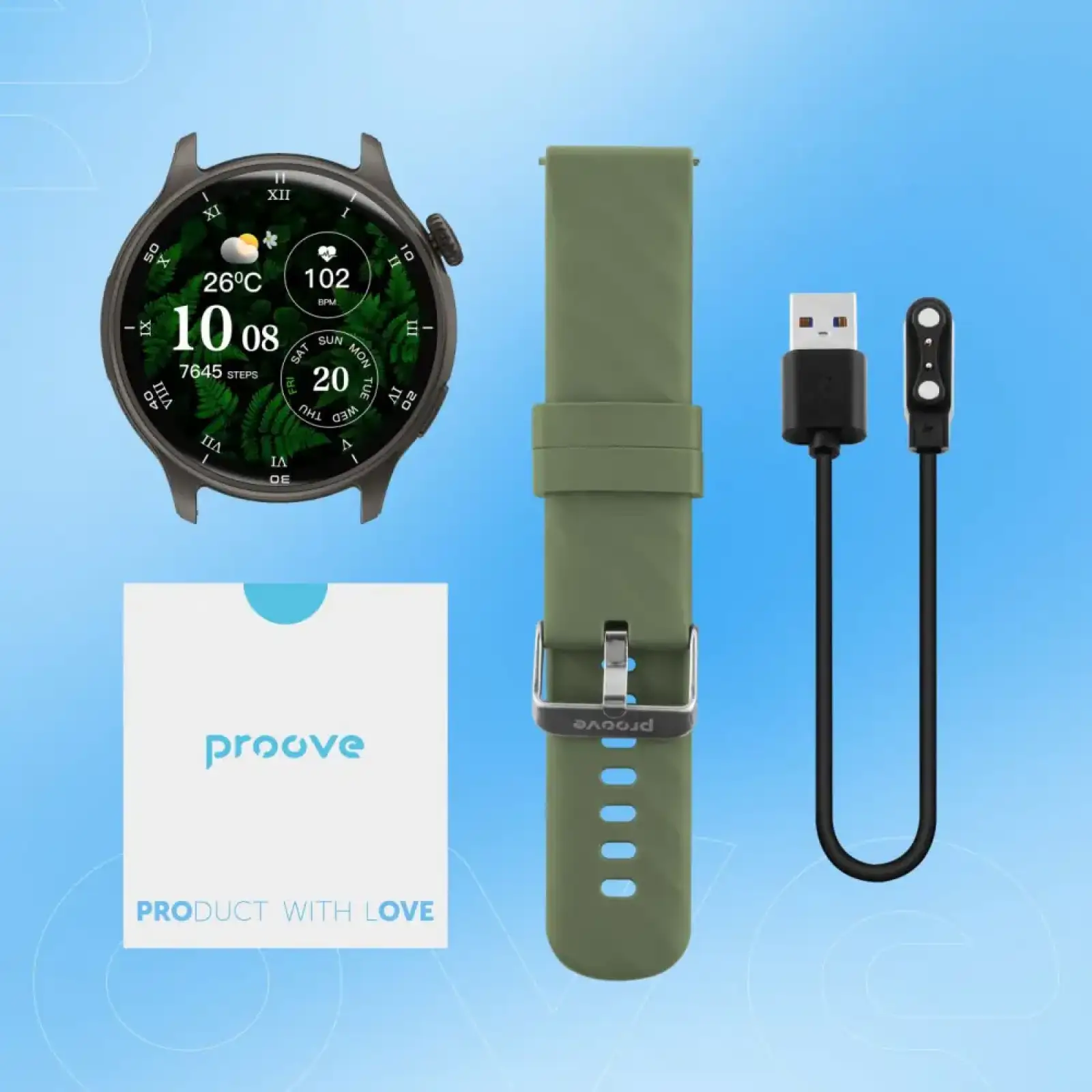 Смарт Годинник Proove Terra with GPS graphite