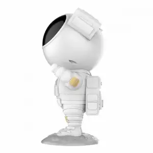Лазерный ночник-проектор звездного неба Astronaut 1500mAh White