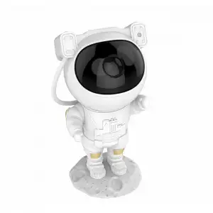 Лазерный ночник-проектор звездного неба Astronaut 1500mAh White
