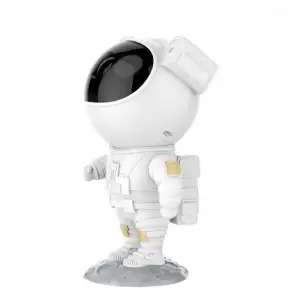 Лазерный ночник-проектор звездного неба Astronaut 1500mAh White