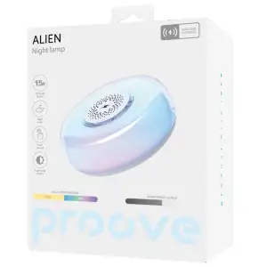 Ночник с Беспроводной Зарядкой Proove Alien White