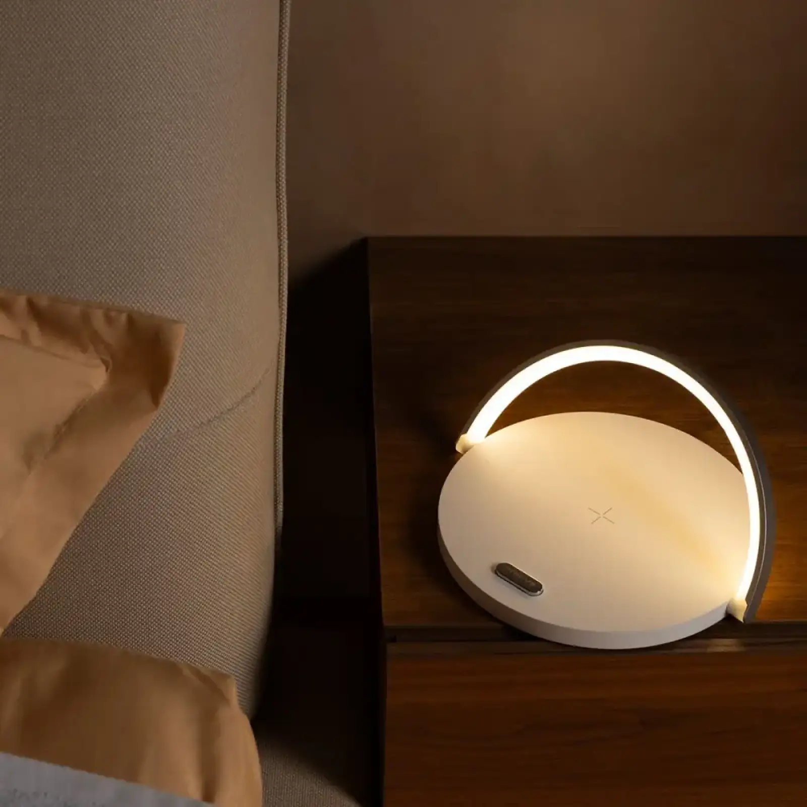 Ночник с Беспроводной Зарядкой Proove Light Bridge White