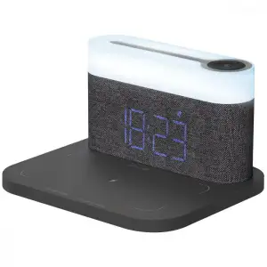Ночник с Беспроводной Зарядкой Proove Day & Night dark Gray
