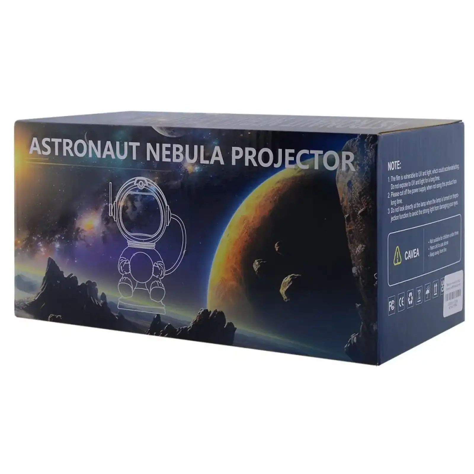 Лазерный ночник-проектор звездного неба Nebula (Type-C version) White