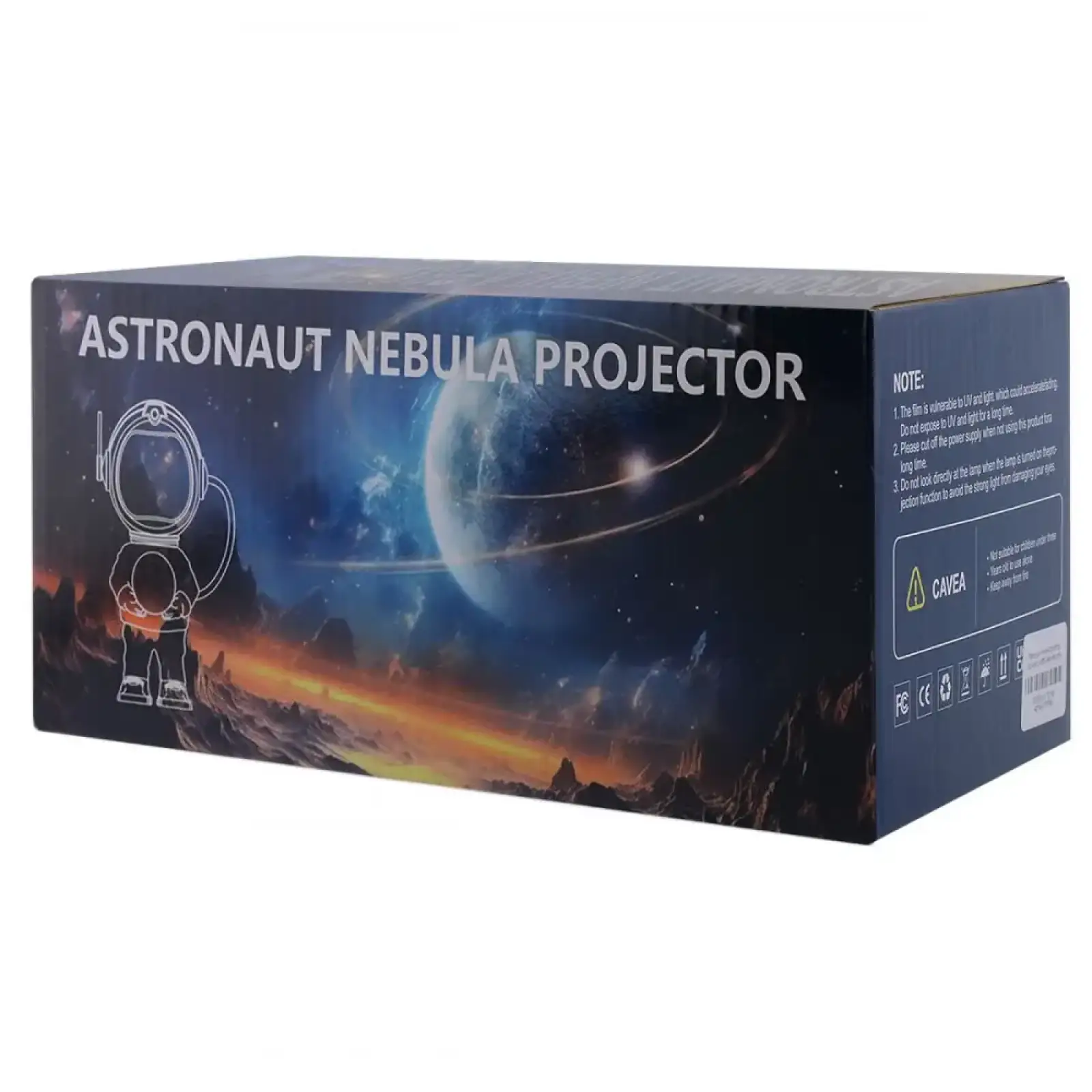 Лазерный ночник-проектор звездного неба Nebula Walker (Type-C version) White