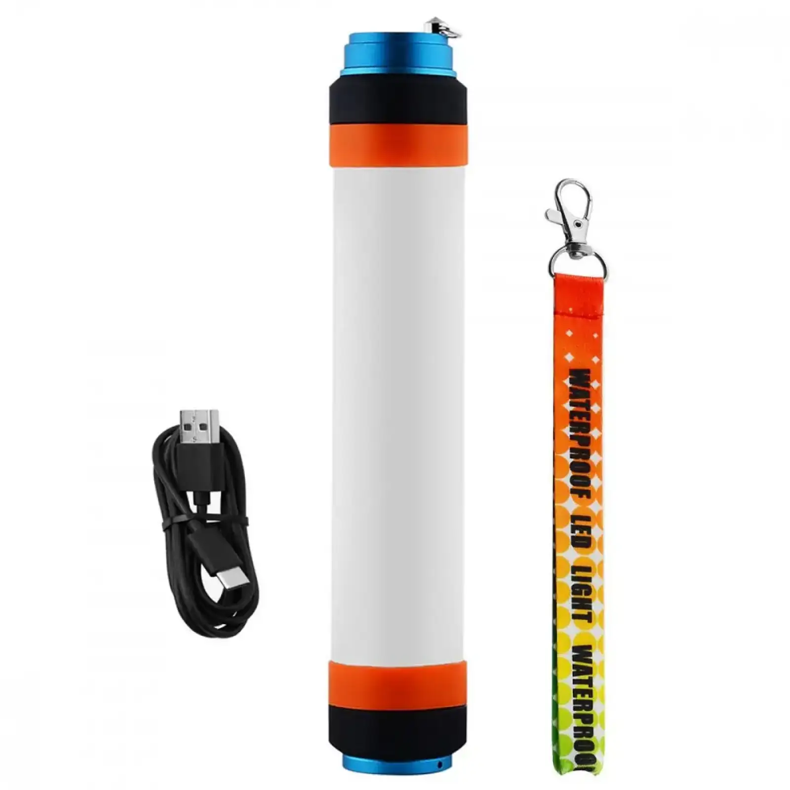 Многофункциональный фонарь T25 5200 mAh (24см) White