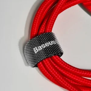 Кабель Baseus Cafule Type-C 3A (1m) Red, CATKLF-B09