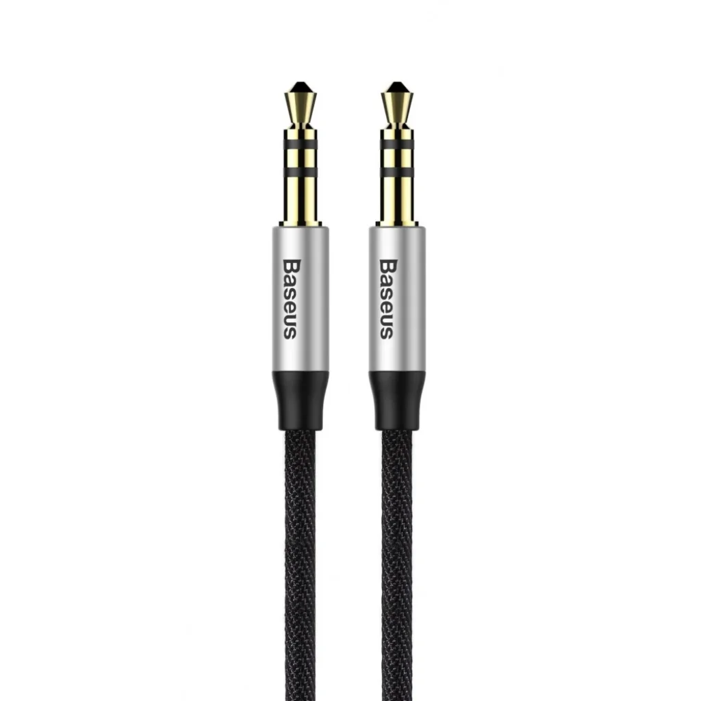 Кабель AUX Baseus Yiven M30 (1m) Black, CAM30-BS1