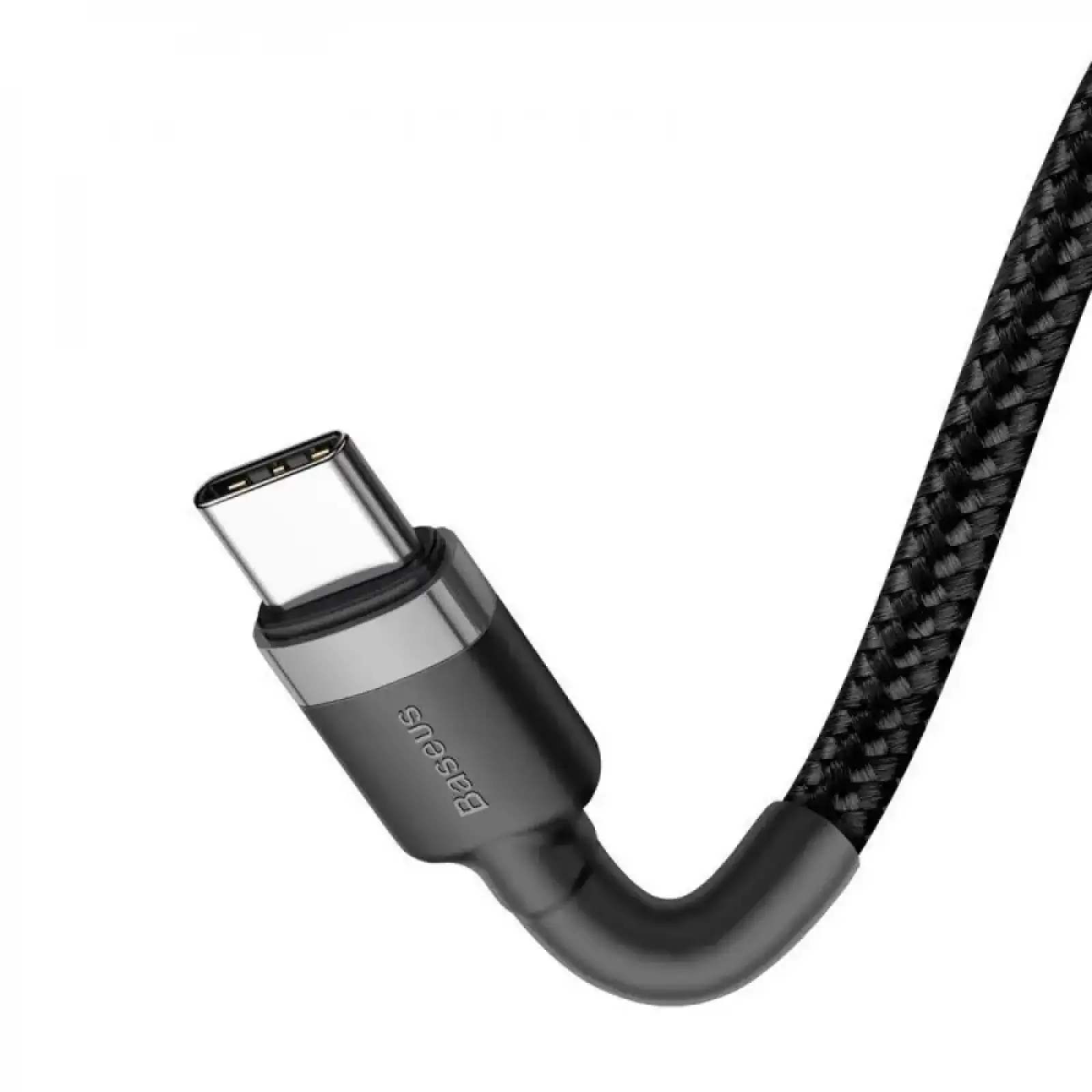 Кабель Baseus Cafule Type-C to Type-C PD 2.0 60W (1m) Red/Black, CATKLF-G91